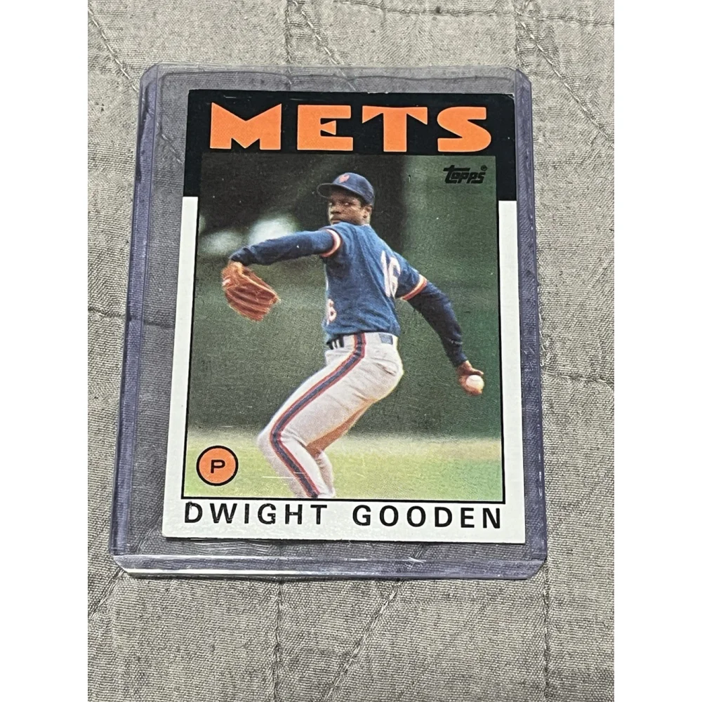 1986 Topps Dwight Gooden New York Mets Baseball Card